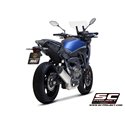 Uitlaatsysteem 2-1 SC1-S RVS/titanium Yamaha MT-07/Tracer