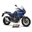 Uitlaatsysteem 2-1 SC1-S RVS/titanium Yamaha MT-07/Tracer