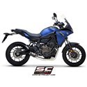 Full System 2-1 CR-T RVS/carbon Yamaha MT-07/Tracer