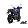 Uitlaatsysteem 2-1 SC1-S matzwart/carbon Yamaha MT-07/Tracer