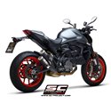 Exhaust CR-T (double) carbon Ducati Monster 937 