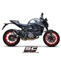 Exhaust CR-T (double) carbon Ducati Monster 937 