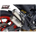 Uitlaat CR-T (double) titanium Ducati Monster 937 