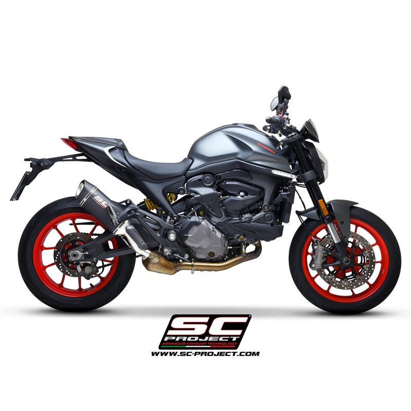 Exhaust SC1-S carbon Ducati Monster 937