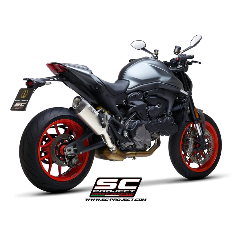 Uitlaat SC1-S titanium Ducati Monster 937