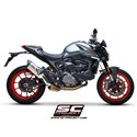 Uitlaat SC1-S titanium Ducati Monster 937