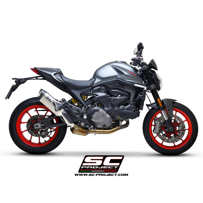 Uitlaat SC1-S titanium Ducati Monster 937