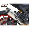 Uitlaat SC1-S titanium Ducati Monster 937