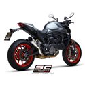 Uitlaat S1 titanium Ducati Monster 937