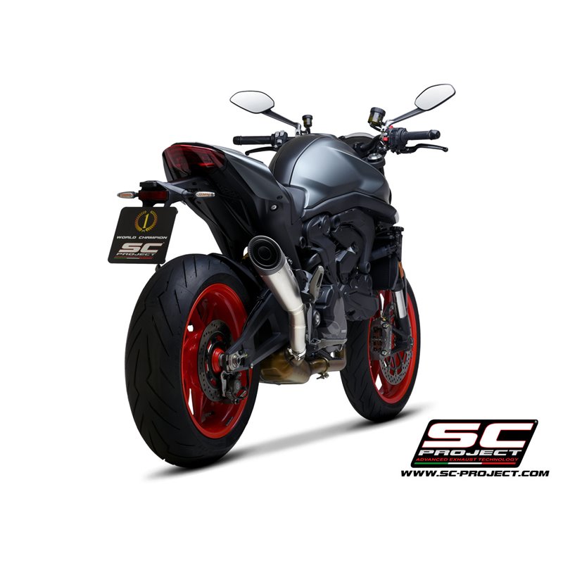 Uitlaat S1 titanium Ducati Monster 937