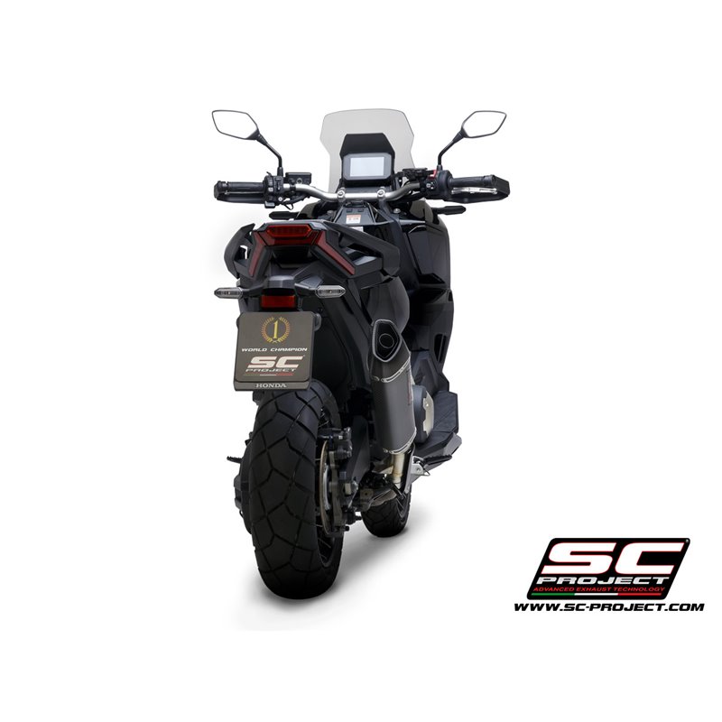 Uitlaat SC1-R carbon Honda X-ADV750