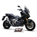 Uitlaat SC1-R carbon Honda X-ADV750