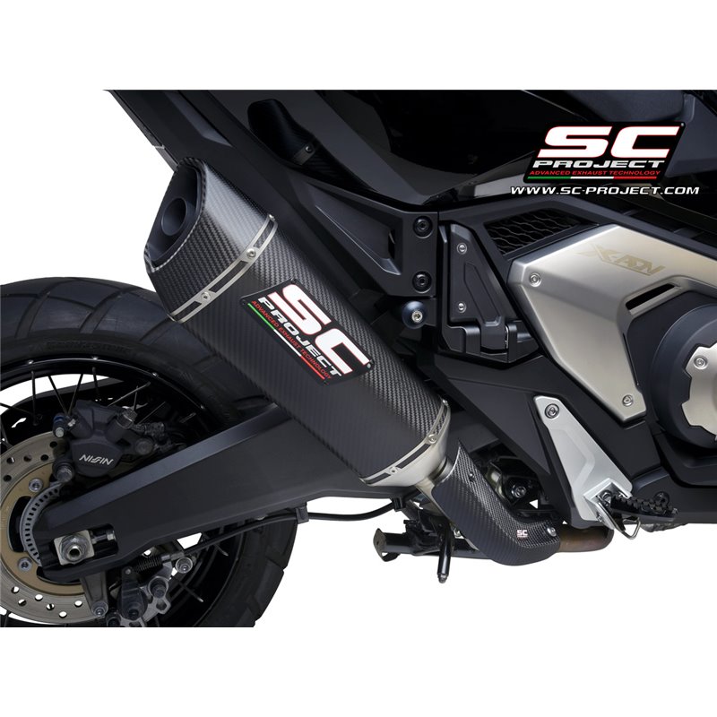 Uitlaat SC1-R carbon Honda X-ADV750