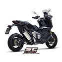 Uitlaat SC1-R titanium Honda X-ADV750