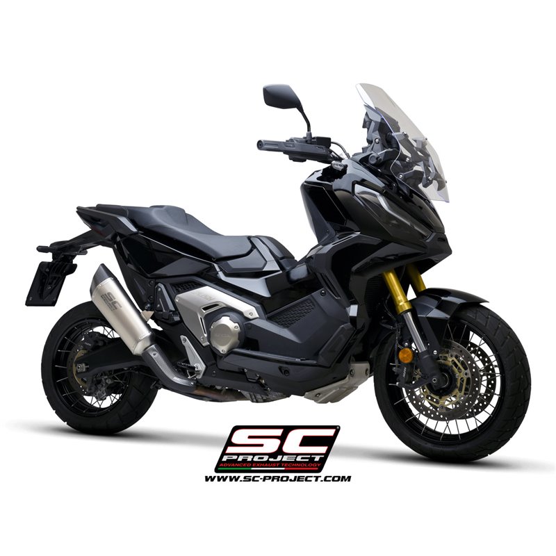 Uitlaat SC1-R titanium Honda X-ADV750