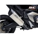 Uitlaat SC1-R titanium Honda X-ADV750