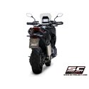 Uitlaat SC1-S titanium Honda X-ADV750