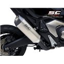 Uitlaat SC1-S titanium Honda X-ADV750