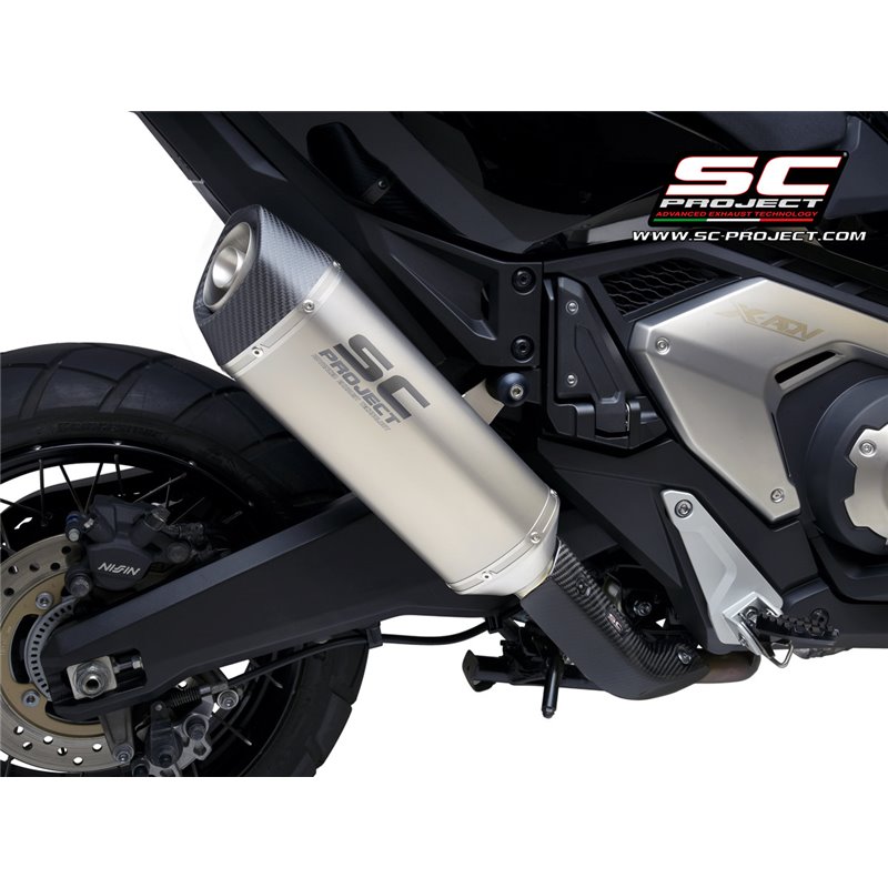 Uitlaat SC1-S titanium Honda X-ADV750