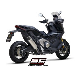 Exhaust Oval titanium Honda X-ADV750