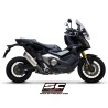 Exhaust Oval titanium Honda X-ADV750