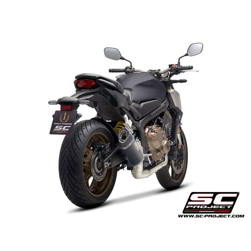 Uitlaatsysteem 4-1 SC1-S carbon Honda CB650R/CBR650R