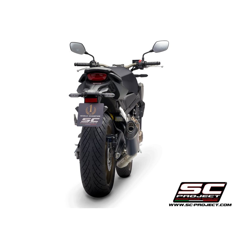 Uitlaatsysteem 4-1 SC1-S carbon Honda CB650R/CBR650R