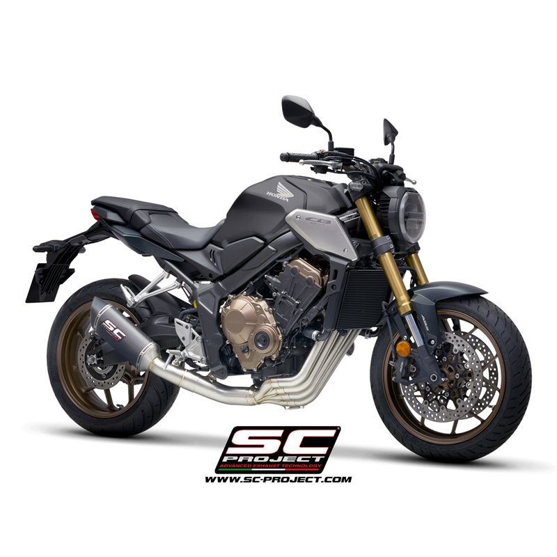 Uitlaatsysteem 4-1 SC1-S carbon Honda CB650R/CBR650R