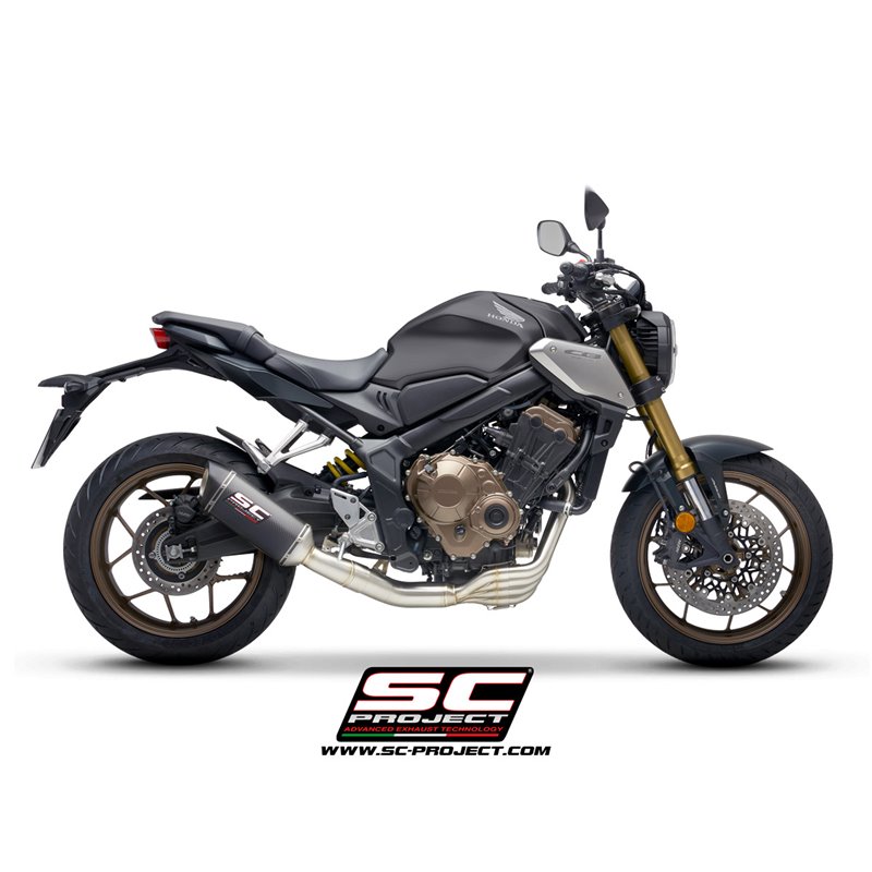 Uitlaatsysteem 4-1 SC1-S titanium Honda CB650R/CBR650R