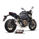 Uitlaatsysteem 4-1 SC1-R titanium Honda CB650R/CBR650R