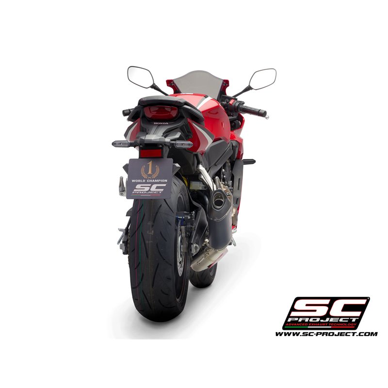 Uitlaatsysteem 4-1 SC1-S carbon Honda CB650R/CBR650R