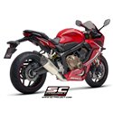 Uitlaatsysteem 4-1 SC1-R titanium Honda CB650R/CBR650R