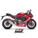 Uitlaatsysteem 4-1 SC1-R titanium Honda CB650R/CBR650R