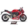 Uitlaatsysteem 4-1 SC1-R titanium Honda CB650R/CBR650R