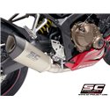 Uitlaatsysteem 4-1 SC1-R titanium Honda CB650R/CBR650R