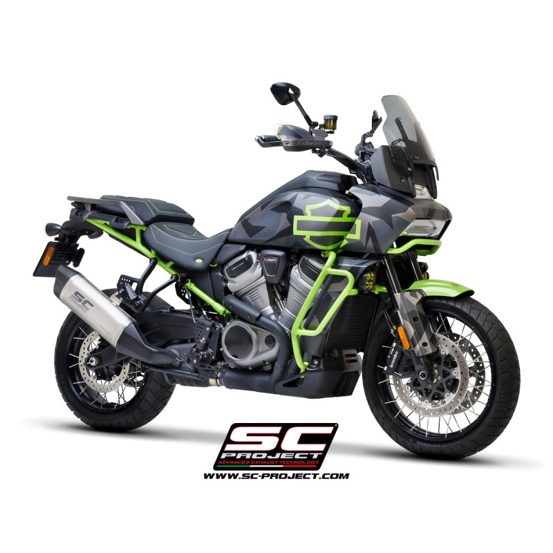 Exhaust Adventure titanium Harley Davidson Pan America 1250
