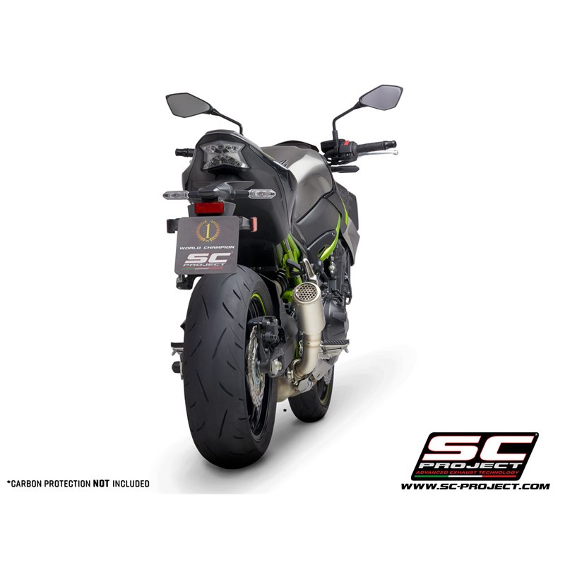 Exhaust CR-T titanium Kawasaki Z900 (+A2)