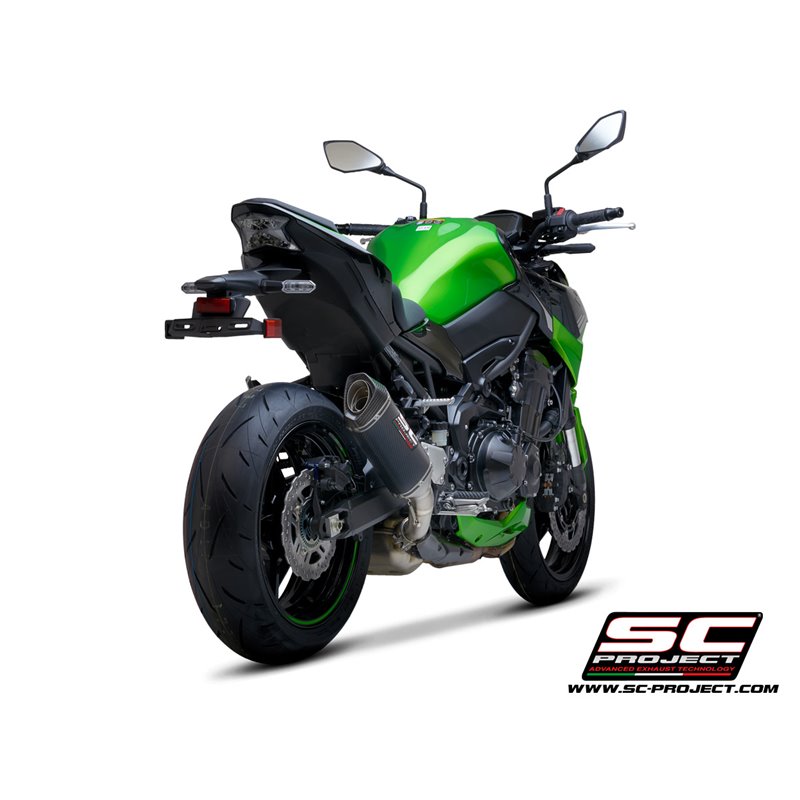 Uitlaat SC1-S carbon Kawasaki Z900 (+A2)