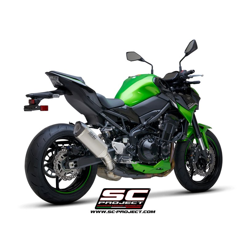 Uitlaat SC1-S titanium Kawasaki Z900 (+A2)