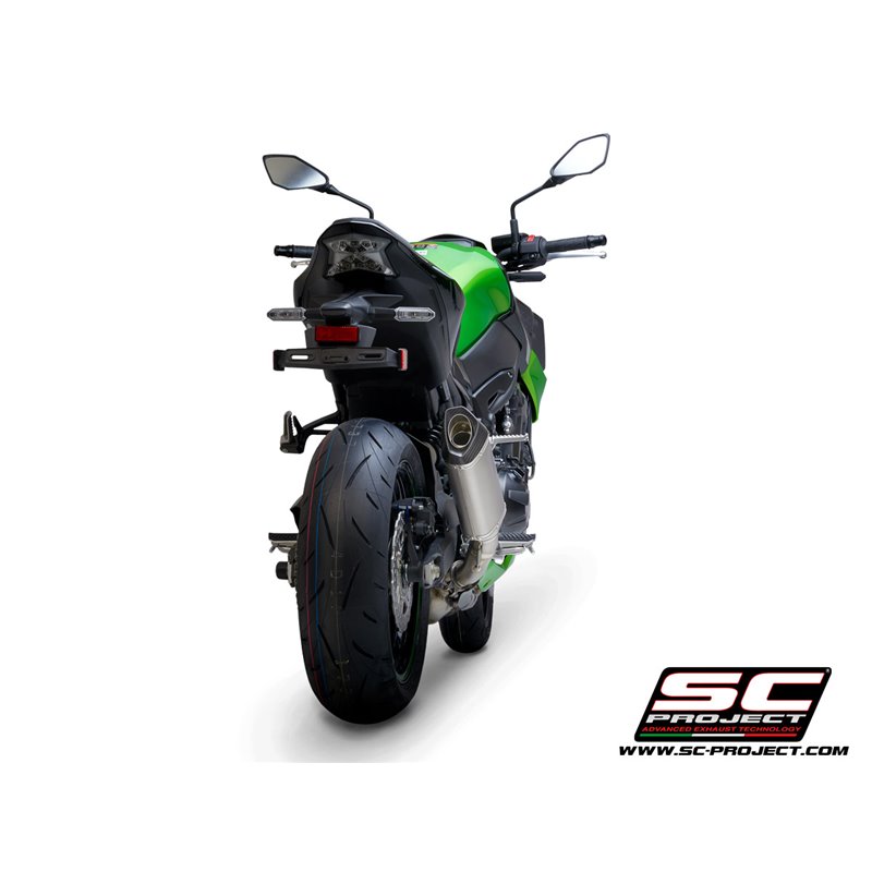 Uitlaat SC1-S titanium Kawasaki Z900 (+A2)