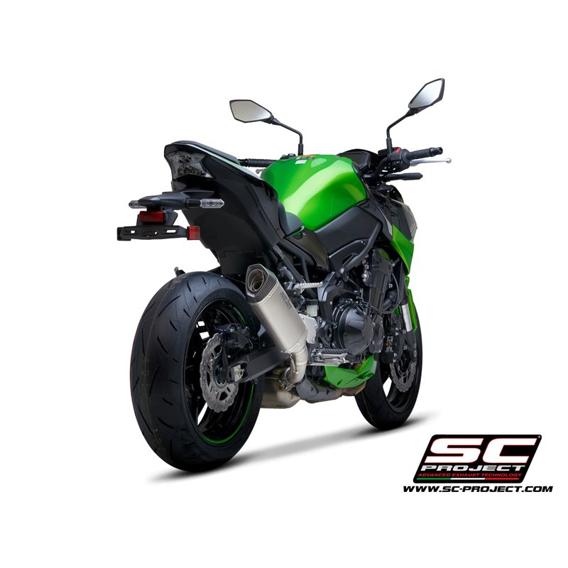 Uitlaat SC1-S titanium Kawasaki Z900 (+A2)