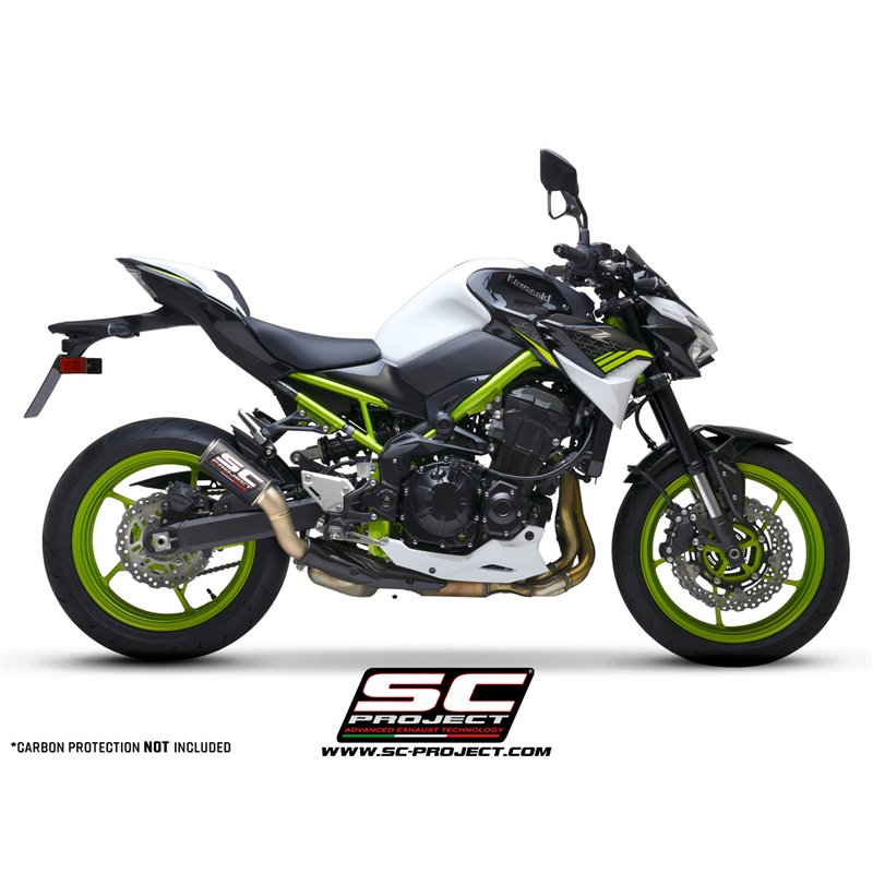 Uitlaat CR-T carbon Kawasaki Z900