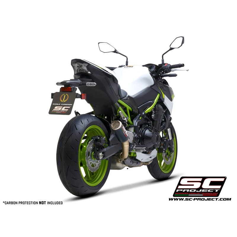 Uitlaat CR-T carbon Kawasaki Z900