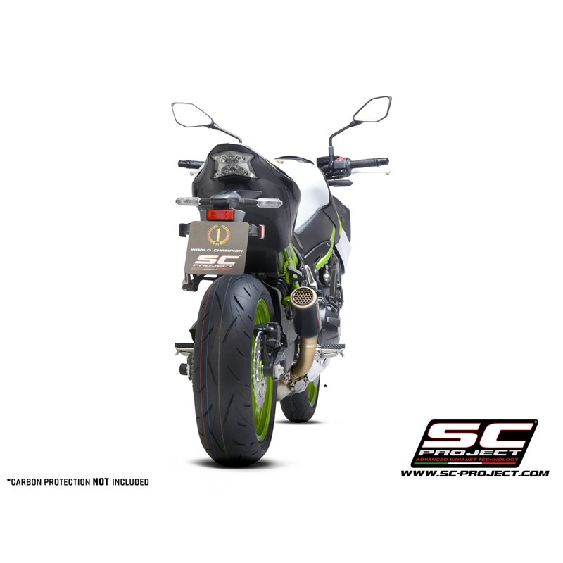 Uitlaat CR-T carbon Kawasaki Z900