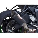 Uitlaat SC1-S carbon Kawasaki ZX-6R 636