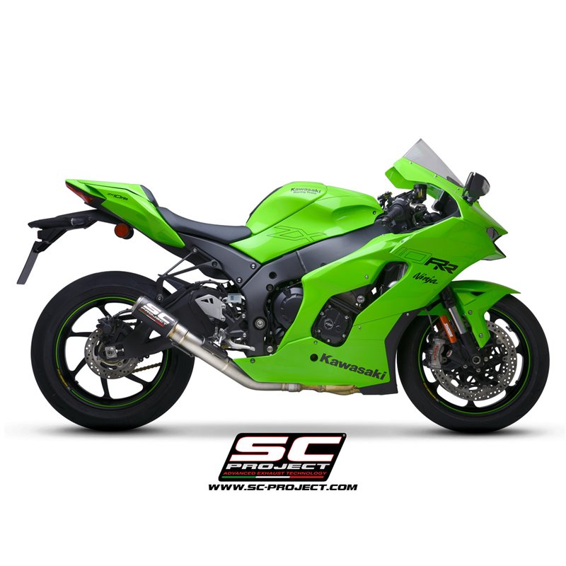 Uitlaat CR-T carbon Kawasaki ZX-10R/RR