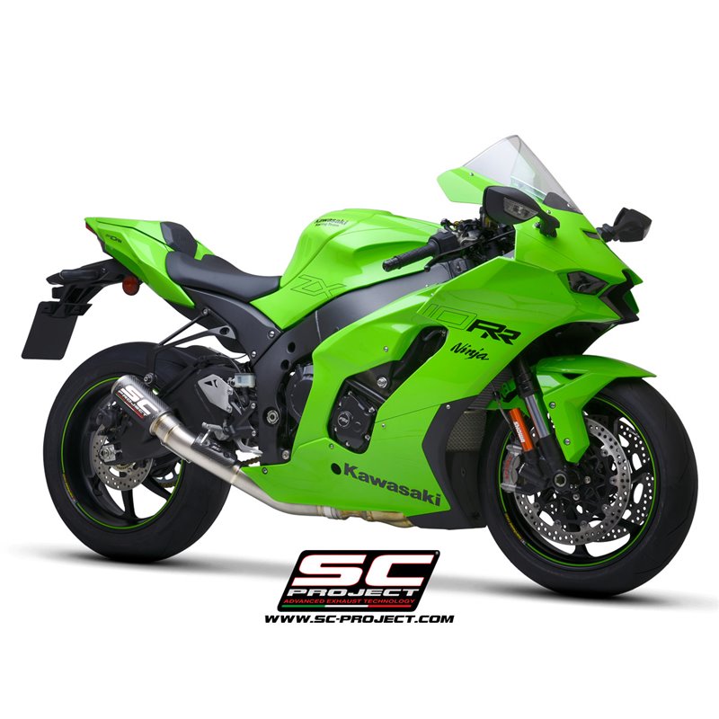 Uitlaat CR-T carbon Kawasaki ZX-10R/RR