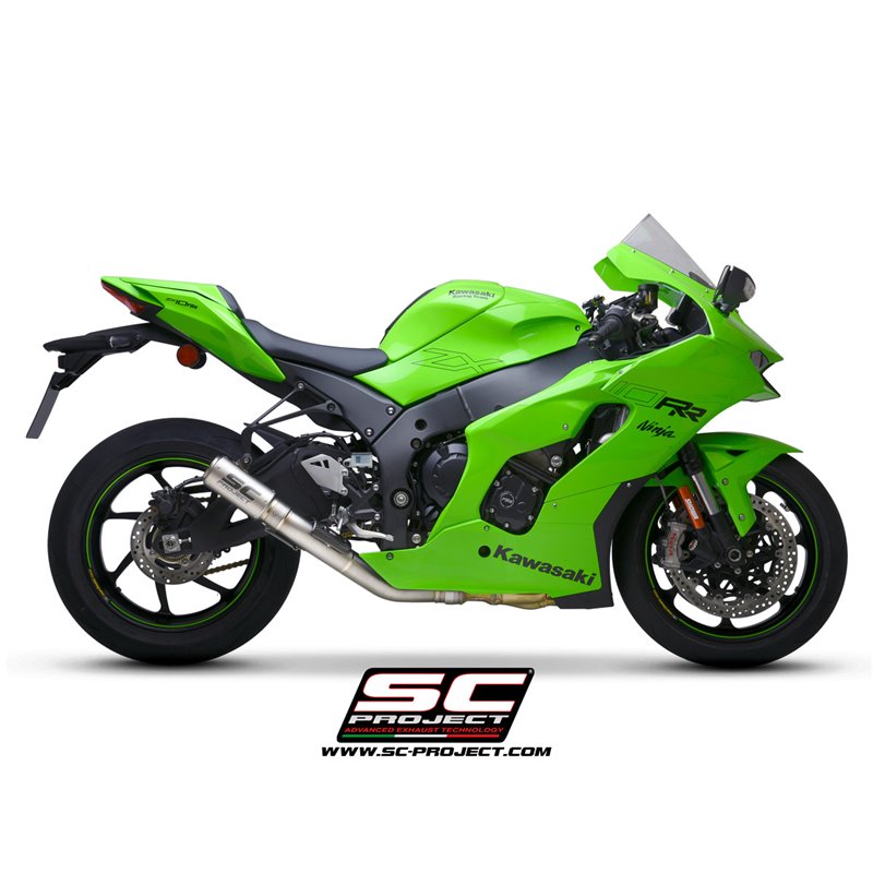 Uitlaat CR-T titanium Kawasaki ZX-10R/RR