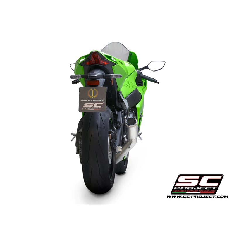 Uitlaat CR-T titanium Kawasaki ZX-10R/RR