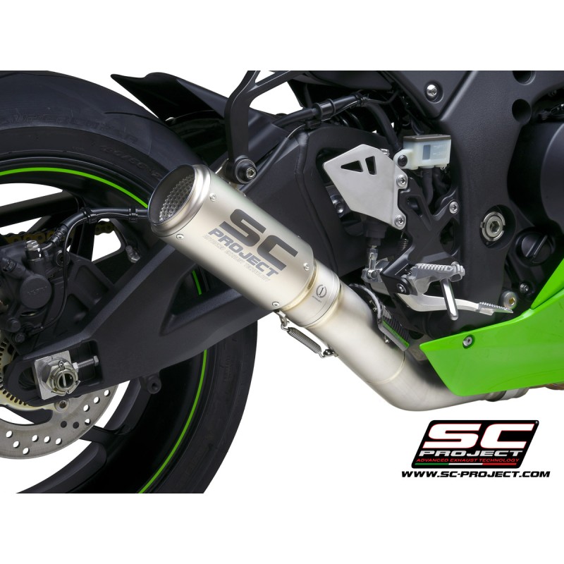 Uitlaat CR-T titanium Kawasaki ZX-10R/RR